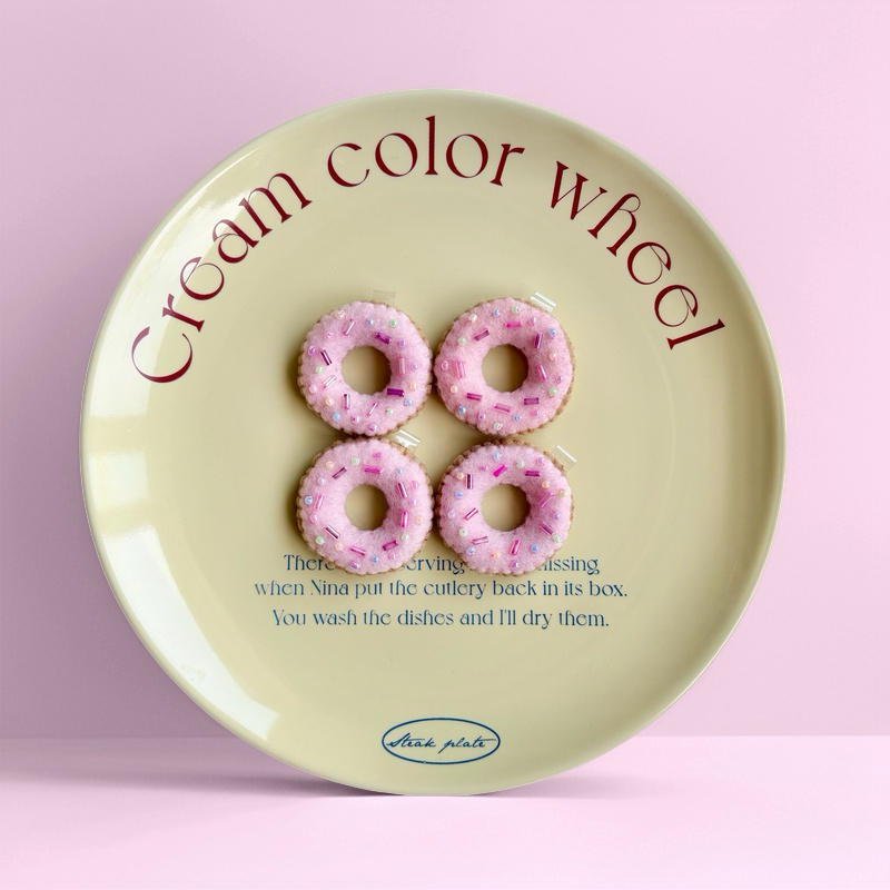 Donut Plush Keychain
