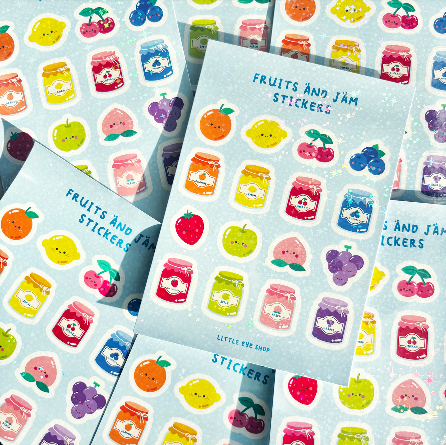 Fruits & Jam Stickers