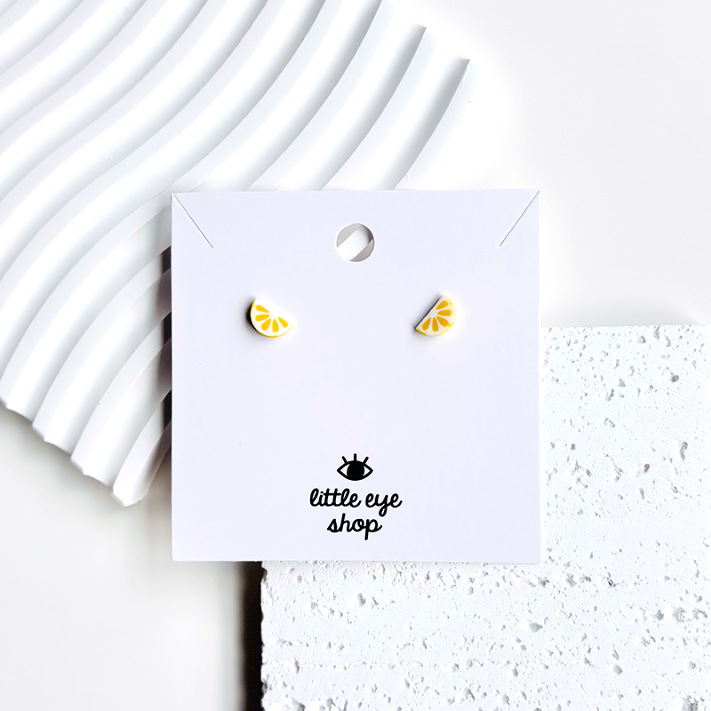 Lemon Stud Earrings