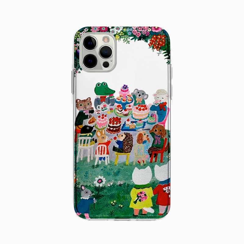 Animals Tea Party Phone Case