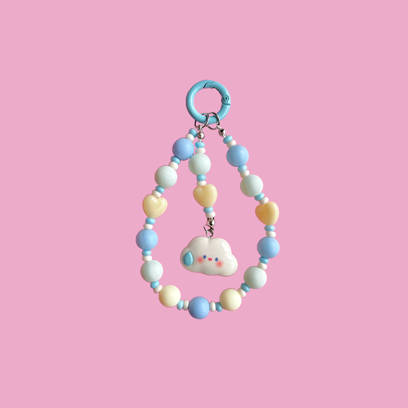 Beaded Charm Lanyard