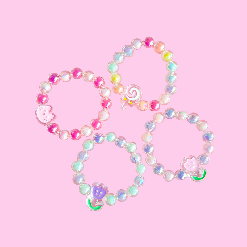 Beaded Charm Bracelet