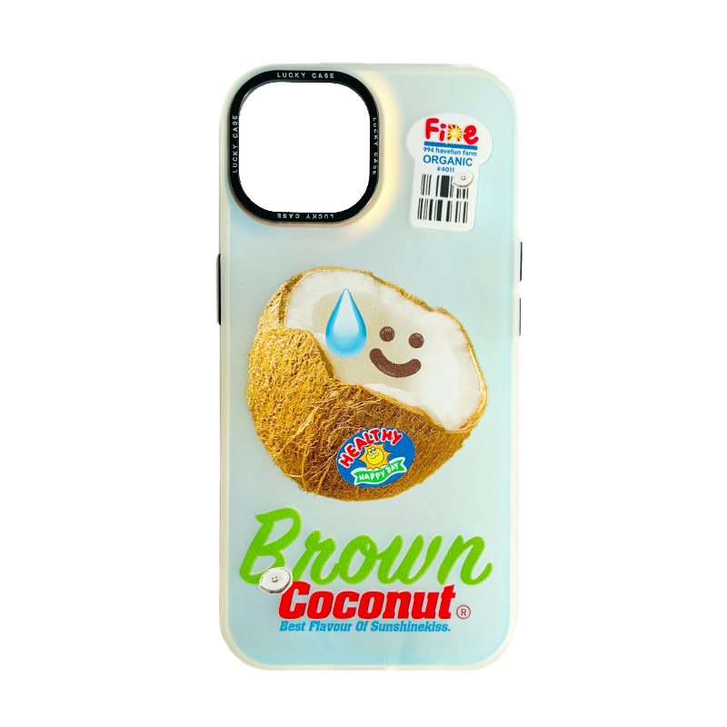 Funny Fruit Metallic Phone Case