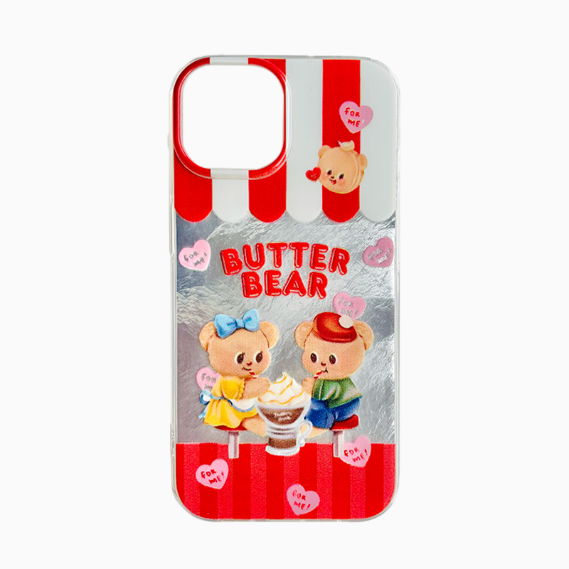 Butter Bear Cafe Phone Case