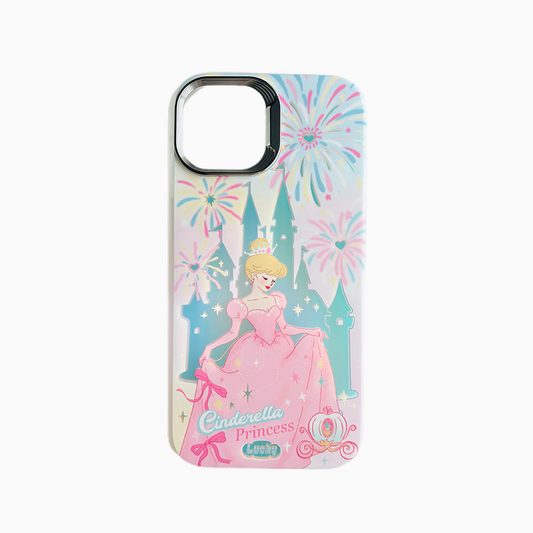 Cinderella Castle Metallic Phone Case