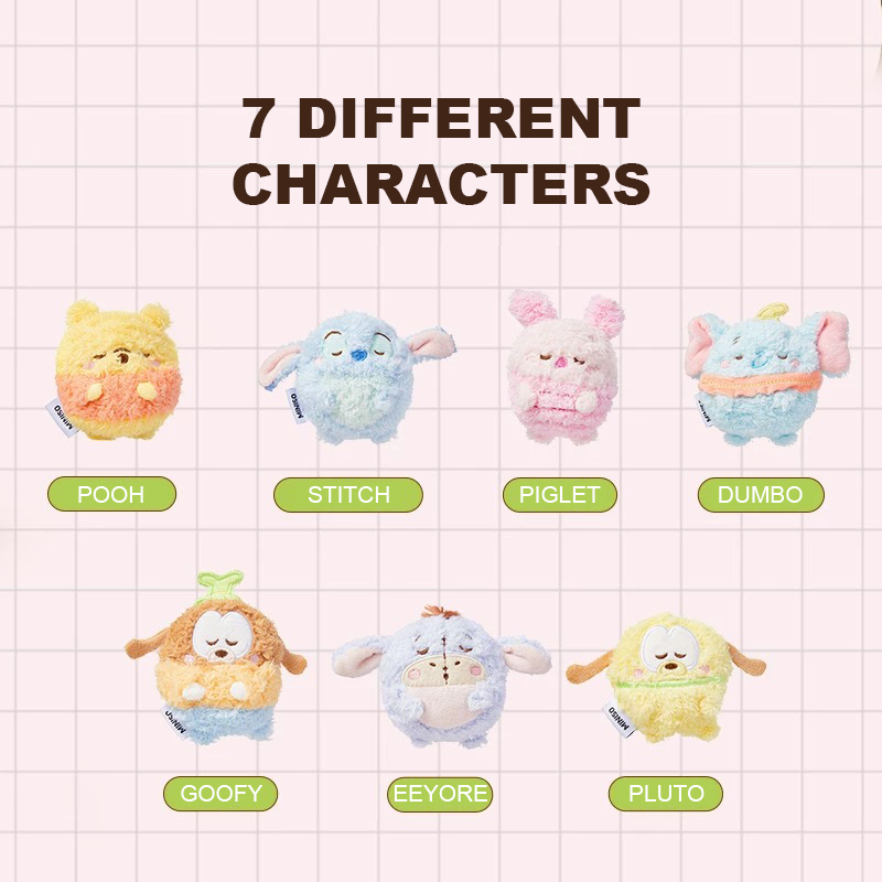 Disney Ufufy Plush Magnet