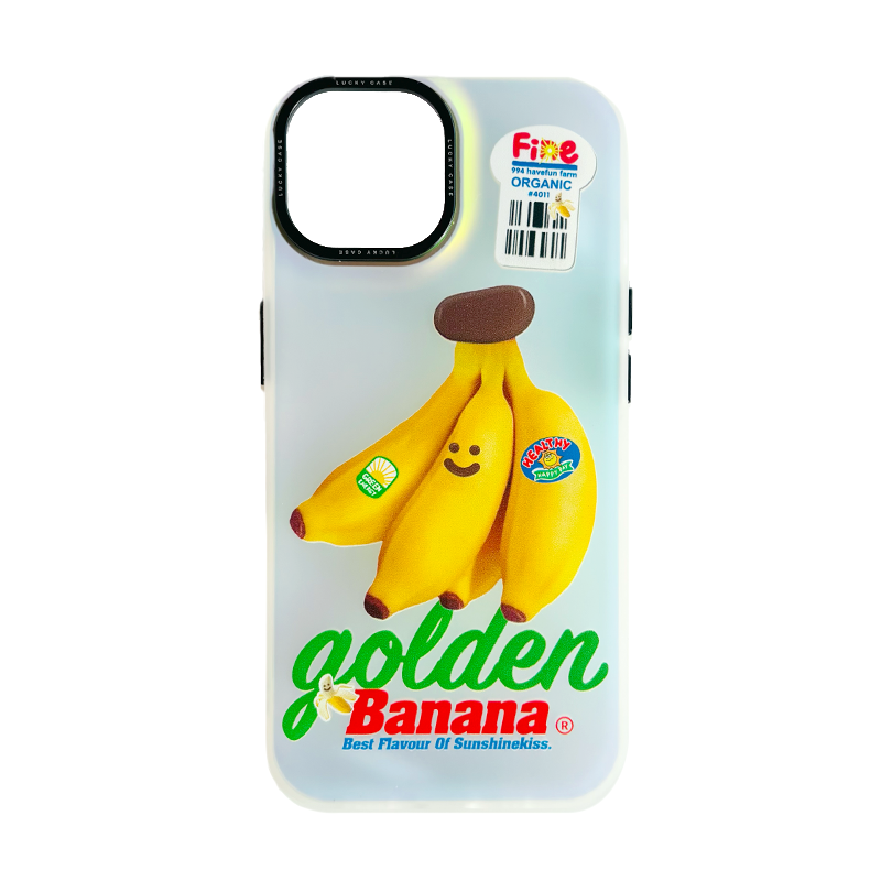 Funny Fruit Metallic Phone Case