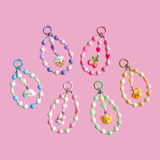 Beaded Charm Lanyard