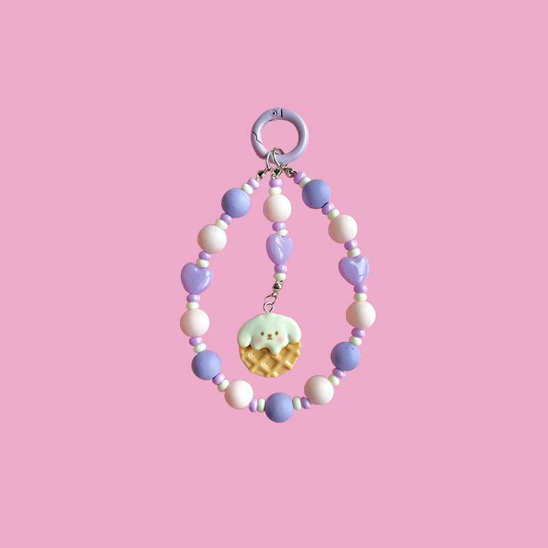 Beaded Charm Lanyard