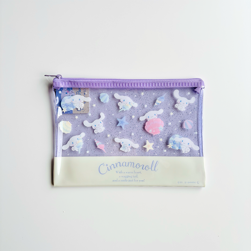 Sanrio Cinnamoroll Seashell Zipper Bag