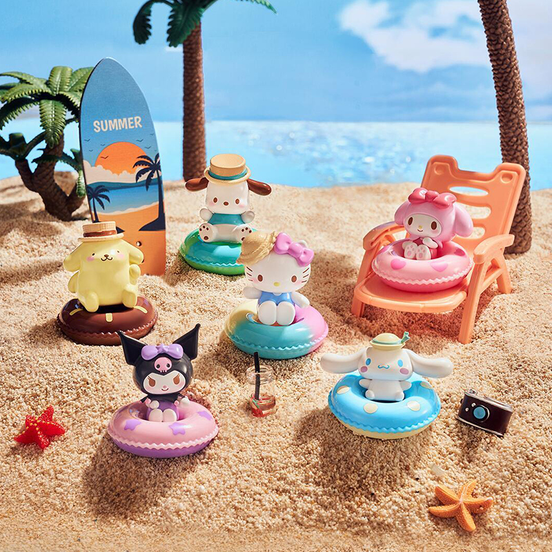 Sanrio Mini Swim Ring Blind Bag (3 PER BAG)