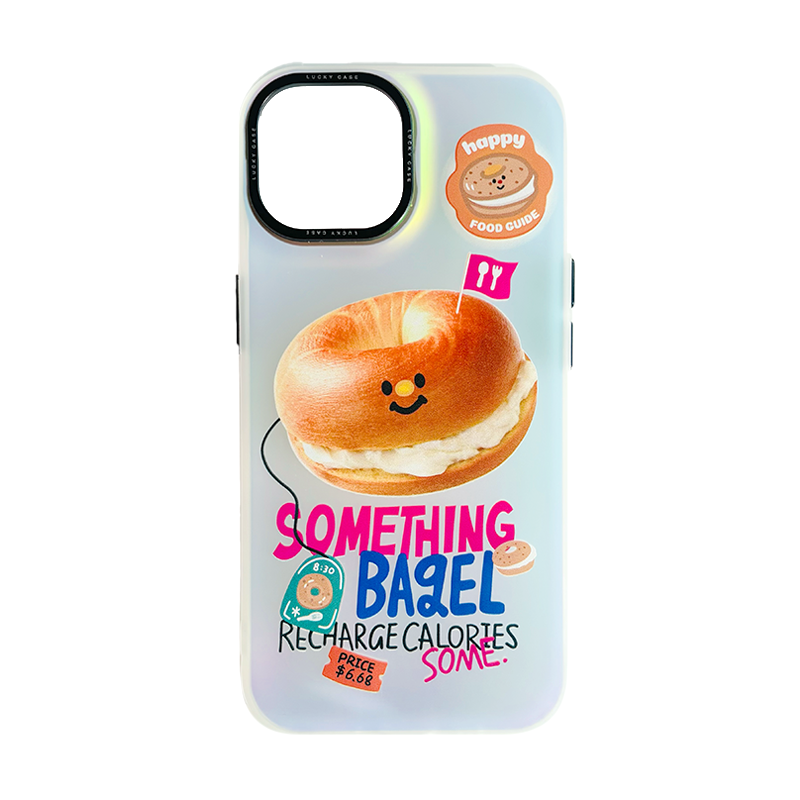 Funny Food Metallic Phone Case