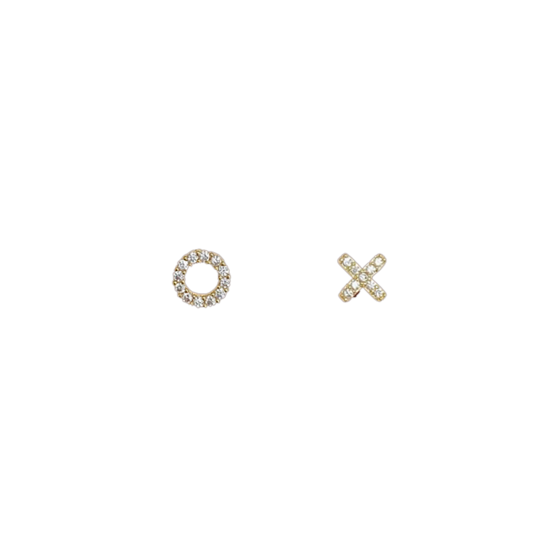 XO Stud Earrings