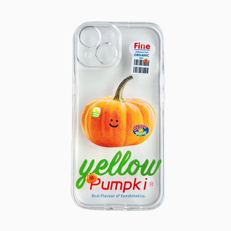 Funny Food Clear Phone Case