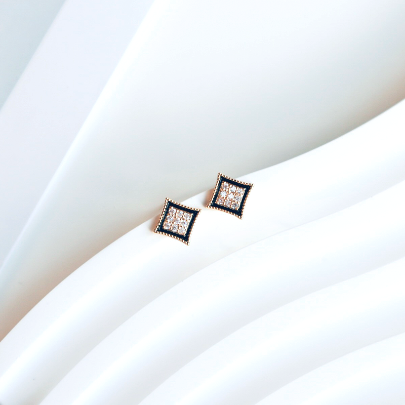 Gem Stud Earrings