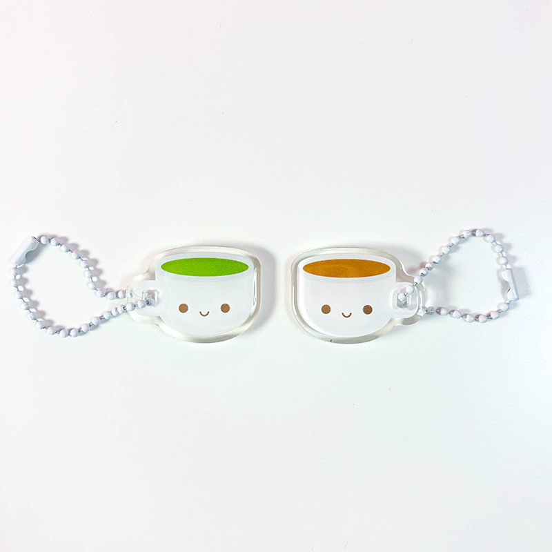 Breakfast Acrylic Keychain