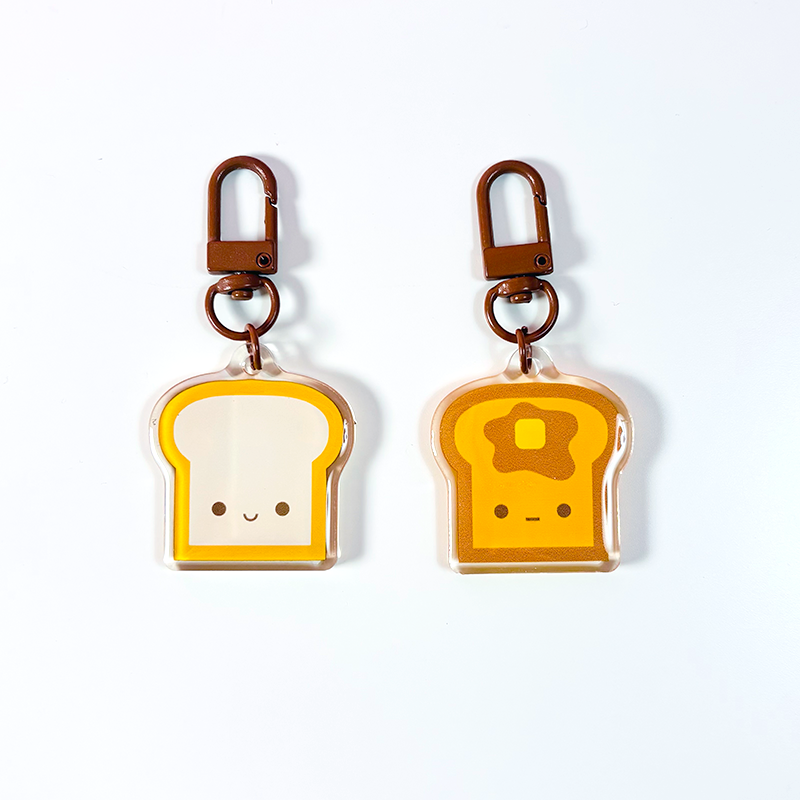 Breakfast Acrylic Keychain