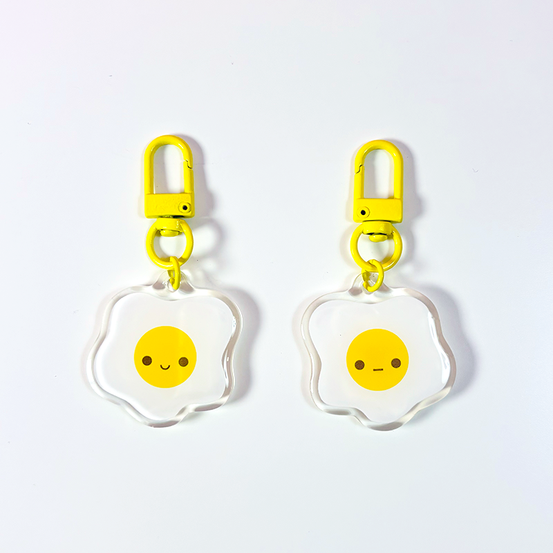 Breakfast Acrylic Keychain