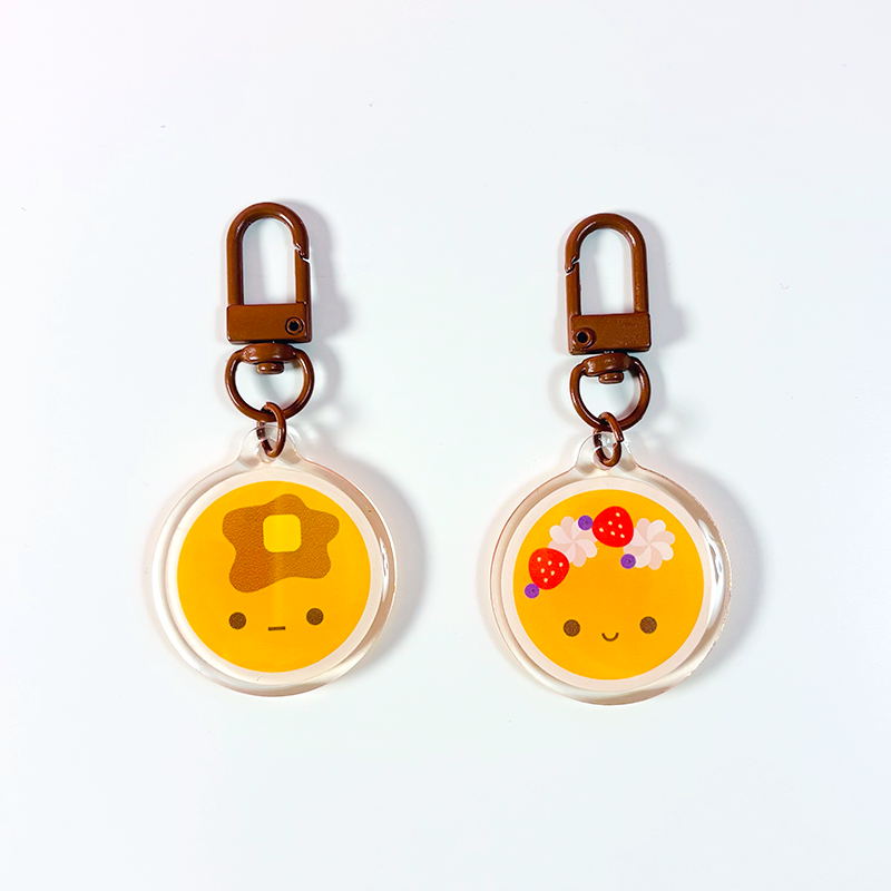 Breakfast Acrylic Keychain