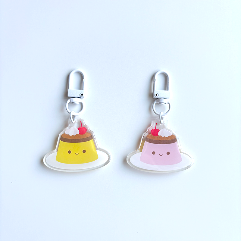 Food Acrylic Keychain