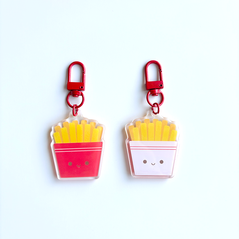 Food Acrylic Keychain
