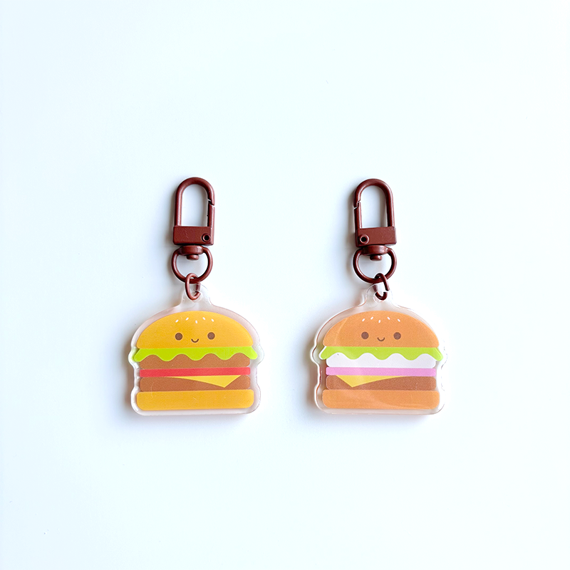 Food Acrylic Keychain