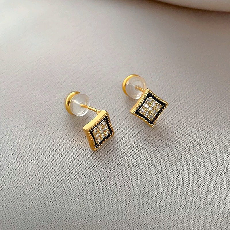 Gem Stud Earrings