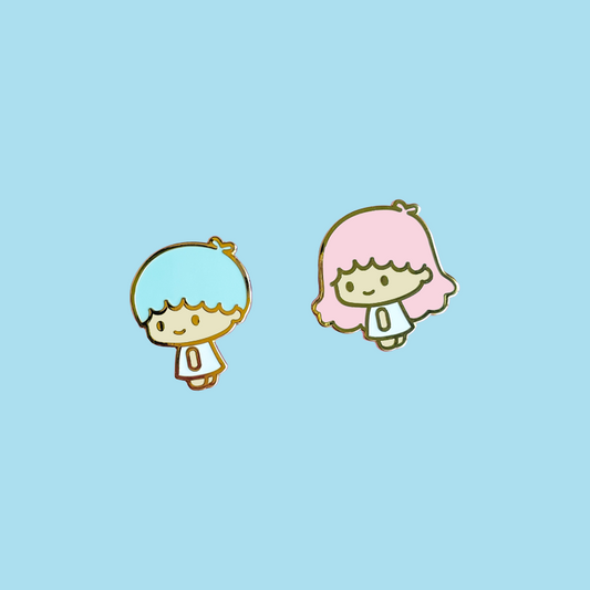 Little Twin Stars Enamel Pin