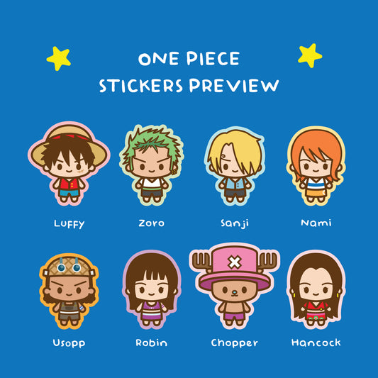 One Piece Stickers