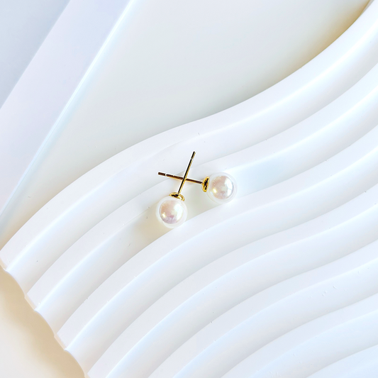 Pearl Stud Earrings