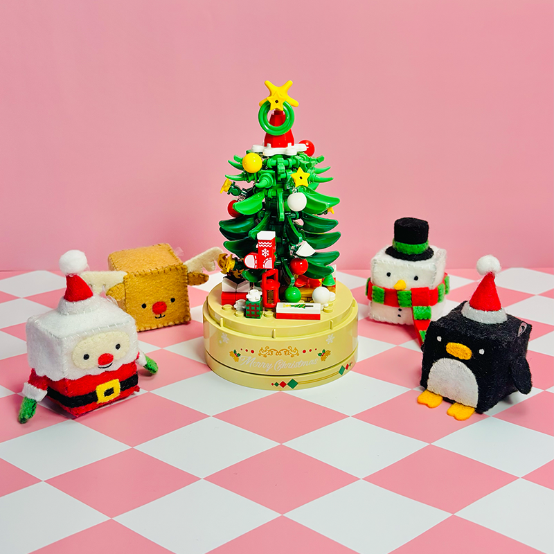 Christmas Plush Keychain